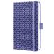 Sigel - Notitieboek - Jolie Flair - A6 - Hardcover - 174 Pagina's - Lijn - 80 Grams Papier - Dark Purple