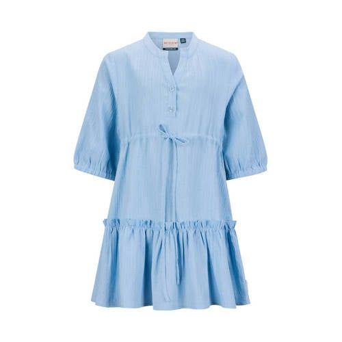 Retour Jeans midi jurk lichtblauw