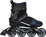 Nijdam Inline Skates - Alu chassis - Circuit Cruiser - Maat 39 - Zwart