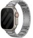 Strap-it Bracelet en titane adapté pour Apple Watch (Series 12/11/10), (Ultra 4/3/2/1), (SE 3/2/1), (Series 9/8/7/6/5/4) - 44/45/46/49mm - Graphite