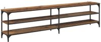 vidaXL TV-meubel 200 x 30 x 50 cm oud hout en ijzer