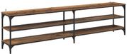 vidaXL TV-meubel 200 x 30 x 50 cm oud hout en ijzer