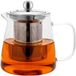 Merkloos Verre Theepot - 950 ml - Vaatwasser Veilig - Inclusief Thee-filter