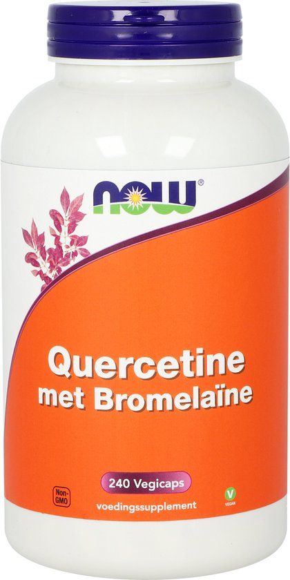 NOW Quercetine met Bromelaïne - 250 capsules