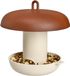 Elho Organic Voederhuis voor Vogels 18cm - Kastanje bruin