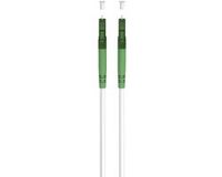 Goobay LC/APC Simplex FTTH Kabel | OS2 | Wit | LSZH | 0,50 meter