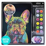 DIAMANTINY - Bulldog schilderen op nummer, meerkleurig, A4, 96023