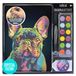 DIAMANTINY - Bulldog schilderen op nummer, meerkleurig, A4, 96023