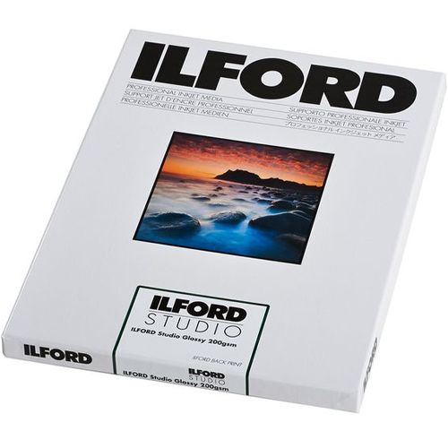 Ilford STUDIO Glossy 200g Postcard - 100 Sheets