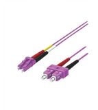 WP WPC-FP4-5LCSC-050 InfiniBand en Glasvezelkabel 5 m LC SC I-VH Zwart, Paars, Rood, Wit, Geel