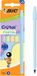 BIC Cristal Pastel Stylo bille - 5 Pièces - 5 Couleurs pastel - Rechargeable Encre bleue - Pointe moyenne