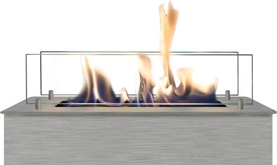 Xaralyn Bio-ethanol Brander S (4114LS) - Geborsteld RVS - 2 KW