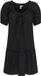ONLY ONLGOA SS LINEN SHORT DRESS CC PNT - Zwart - Korte mouw