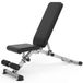 Banc d'entraînement - Réglable - Pliable - Acier résistant - Cuir avec rembourrage en mousse