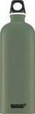 SIGG Traveller 1.0L Aluminium Drinkfles Leaf Green