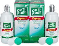 OPTI-FREE Express alles-in-één lenzenvloeistof | 2x 355ml voordeelpakket