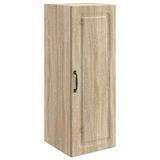 vidaXL Wandkast 33 x 34,5 x 90 cm Bewerkt hout Sonoma Eiken