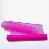 Crashorganza Deko AS GmbH Crashorganza tafelloper roze 28 cm breed 5 meter rol 68280 44-R 280