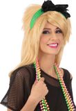 Bristol Novelty 80s Lace Headband (Green)