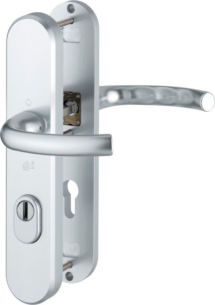 HOPPE veiligheidsgarnituur Tokyo - kruk/kruk - cg72mm kerntrek F1 - deurdikte 40 mm