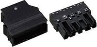 WAGO 770-115/K010-165 Netstekker WINSTA MIDI Stekker, recht Totaal aantal polen: 4 + PE 25 A Zwart 1 stuk(s)