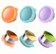 Ibenzoa® Trois Mini Boîtes à Snacks de 50 ml - Bleu