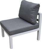 AVH-Collectie Fabri middenelement aluminium wit