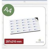 Quadrios 26SA183 Pads adhésifs double face Noir