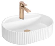 Rea - Wastafel Marcela 45 White, Ovaal - 44,5 x 34 x 13,5 cm