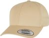 Flexfit Curved Classic Snapback Pet - Goudkleurig