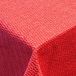 Venilia Tuintafelkleed, ovaal, tafelkleed van zacht schuimmateriaal, tafelkleed voor tuin en balkon, antislip, scheurvast, 1,6 x 2,1 m, rood, 54183