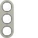 Hager 10132004 - lichtschakelaar (roestvrij staal, roestvrij staal, 223,2 mm, 81,2 mm, 10 stuks