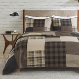 Woolrich Winter Hills Quilt Set, Oversized Twin/Twin XL, Tan
