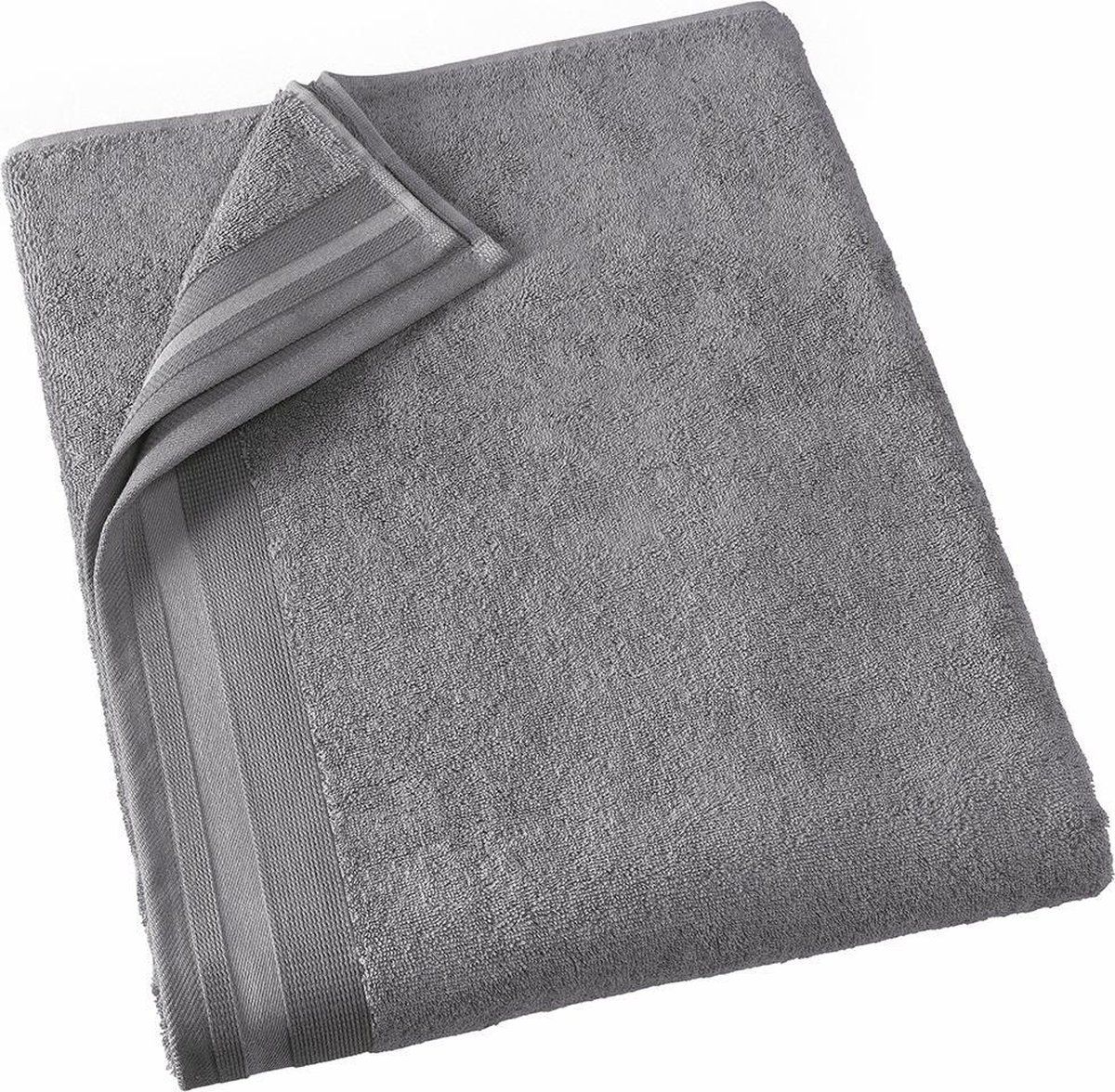 De Witte Lietaer Contessa - Badlaken - 100x150 cm - Steel Grey