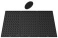 Tapis de séchage antidérapant avec brosse de nettoyage