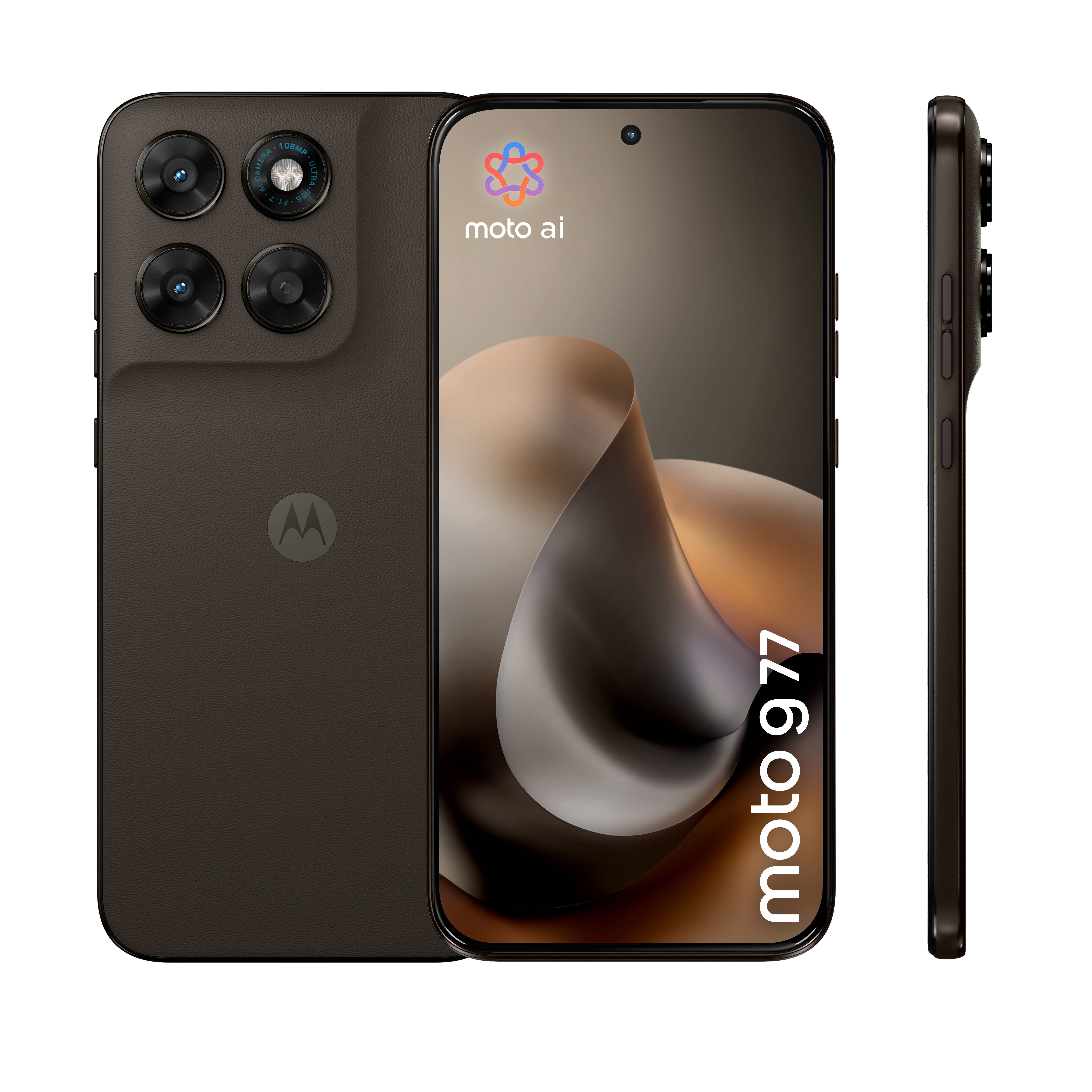 Motorola moto g77 5G Smartphone - 8GB/256GB - Pantone Black Olive