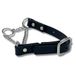 JIM HODGES DOG TRAINING Martingale halsband voor honden, biothaan, roestvrijstalen hardware, geen trek, gemaakt in de VS, professionele kwaliteit, groot, zwart