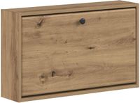 vidaXL Wandgemonteerde Schoenenkast BREDA 71 x 17 x 43 cm Bewerkt hout