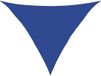 vidaXL Zonnezeil Bleu HDPE Triangulaire 5x5x6 m