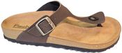 Fischer 569507 777 Teenslippers Bruin Leer Heren - Bruin - 44