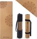 Mobiclinic EY-02 - Yogamat van kurk - Natuurlijke kurkmat - TPE - Yoga mat - Ecologisch - Antimicrobieel - Antislip - Evenwichtige demping - Inclusief draagtas - 183 x 61 x 0.4 cm