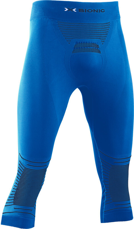 X-BIONIC Energizer 4.0 3/4 Broek Heren, teal blue/anthracite XL 2019 Lange onderbroeken