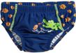 Playshoes UV Wasbare Zwemluier Kinderen Krokodil - Blauw - Maat 62/68