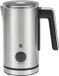 WMF Mousseur à lait électrique (5 watts 15-25 ml revêtement antiadhésif sans fil pour mousse de lait chaude et froide chocolat chaud) cromargan mat/argent