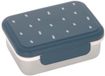 Lässig Stainless Steel Lunchbox – Donkerblauw – Bamboe deksel – Vakverdeling