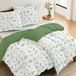 TRANKIELO® - 2 Housse de couette 135x200 cm - Microfibre avec taies d'oreiller 80x80 cm - certifié