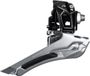 Shimano Voorderailleur 105 Fd-r7000-b 11s Aanlas Zwart/zilver