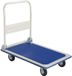 Pliable chariot de transport - 90 x 61 x 86 cm - capacité de charge 300 kg - bleu