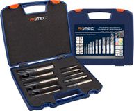 Rotec HSS-E vingerfrezenset '610C', DIN 844, 10-dlg, ø4-20