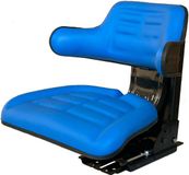 Sparepartsholland Universele Tractorstoel met Armleuning – Blauw